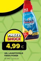 Finish - Gel Lavastoviglie Power
