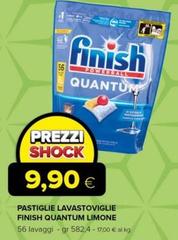 Finish - Pastiglie Lavastoviglie Quantum Limone