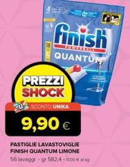 Finish - Pastiglie Lavastoviglie Quantum Limone