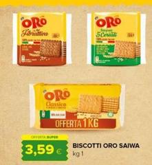 Oro saiwa - Biscotti