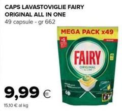 Fairy - Caps Lavastoviglie Original All In One