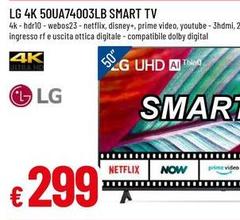 LG - 4K 50UA7403LB Smart TV