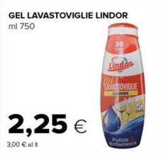Lindor - Gel Lavastoviglie