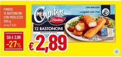 Findus - 12 Bastoncini Con Merluzzo