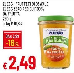 Zuegg - I Frutteti Di Oswald Zero Residui 100% Da Frutta