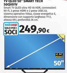 Smart Tech - Tv Qled 50