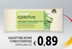 Conad - Salviettine Intime Essentiae