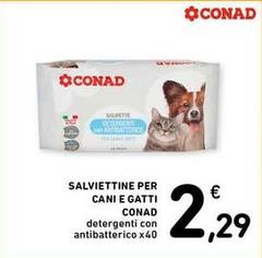 Conad - Salviettine Per Cani E Gatti