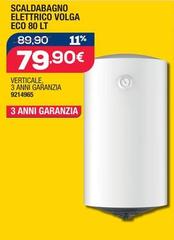 Volga - Scaldabagno Elettrico Eco 80 Lt