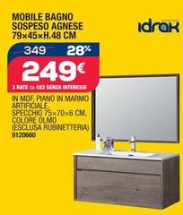 Idrak - Mobile Bagno Sospeso Agnese