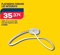 Plafoniera Forever Led Integrato