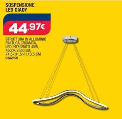 Sospensione Led Giady