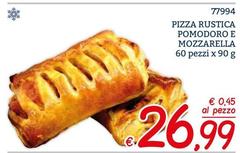 Pizza Rustica Pomodoro E Mozzarella