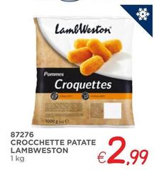 Lamb Weston - Crocchette Patate
