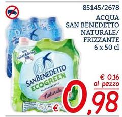 San Benedetto - Acqua Naturale/Frizzante