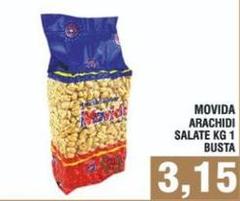 Movida - Arachidi Salate Kg 1 Busta