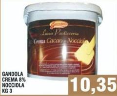 Gandola - Crema 8% Nocciola