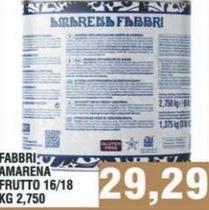 Fabbri - Amarena Frutto 16/18