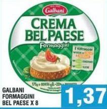Galbani - Formaggini Bel Paese X 8