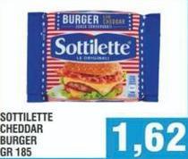 Sottilette - Cheddar Burger