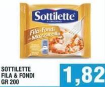 Sottilette - Fila & Fondi