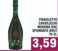 Pignoletto - Caviolicchi Modena DOC Spumante Brut
