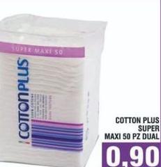 Cotton Plus - Super Maxi 50 Pz Dual