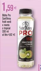 Sant'anna - Bibita Pro Frutti Verdi E Menta O Tropical