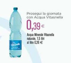 Vitasnella - Prosegui La Giornata Con Acqua
