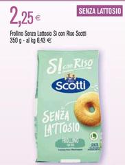 Scotti - Frollino Senza Lattosio Si Con Riso