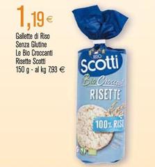 Scotti - Gallette Di Riso Senza Glutine Le Bio Croccanti Risette