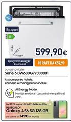 Samsung - Lavastoviglie Serie 6 DW60DG770B00U1