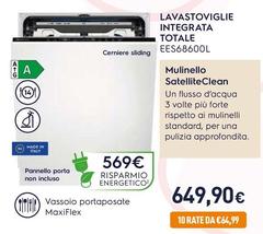Electrolux - Lavastoviglie Integrata Totale EES68600L