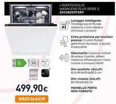 Haier - Lavastoviglie Washlens Plus Serie 2 SXI6B0S3FSBV
