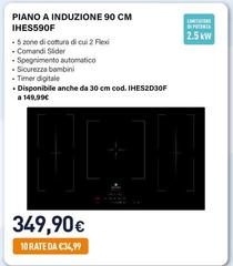 Electroline - Piano A Induzione 90 Cm IHES590F