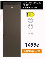 Haier - Cantina Vino 60 Serie 7 HWS247FDU1