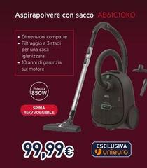 Aeg - Aspirapolvere Con Sacco AB61C1OKO