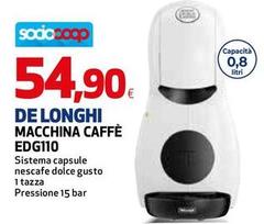 De Longhi -  Macchina Caffè EDG110