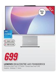 Lenovo - Ideacentre Aio Folhnoorvit