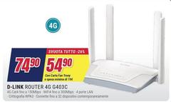 D Link - Router 4g 6403c
