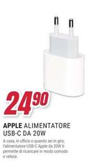 Apple - Alimentatore Usb-c Da 20w