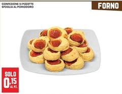 Solo - Confezione 12 Pizzette Sfoglia Al Pomodoro