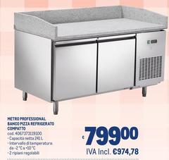 Intervallo - Metro Professional Banco Pizza Refrigerato Compatto