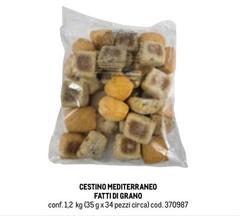 Cestino Mediterraneo Fatti Di Grano