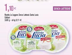Galbani - Ricotta La Leggera Senza Lattosio Santa Lucia