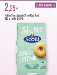 Scotti - Frollino Senza Lattosio