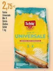 Schar - Farina Universale Mix It Senza Glutine
