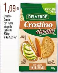 Delverde - Crostino Dorato Con Farina Integrale