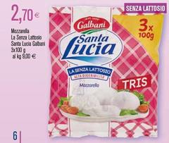 Galbani - Mozzarella La Senza Lattosio Santa Lucia