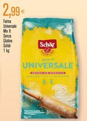 Schar - Farina Universale Mix It Senza Glutine